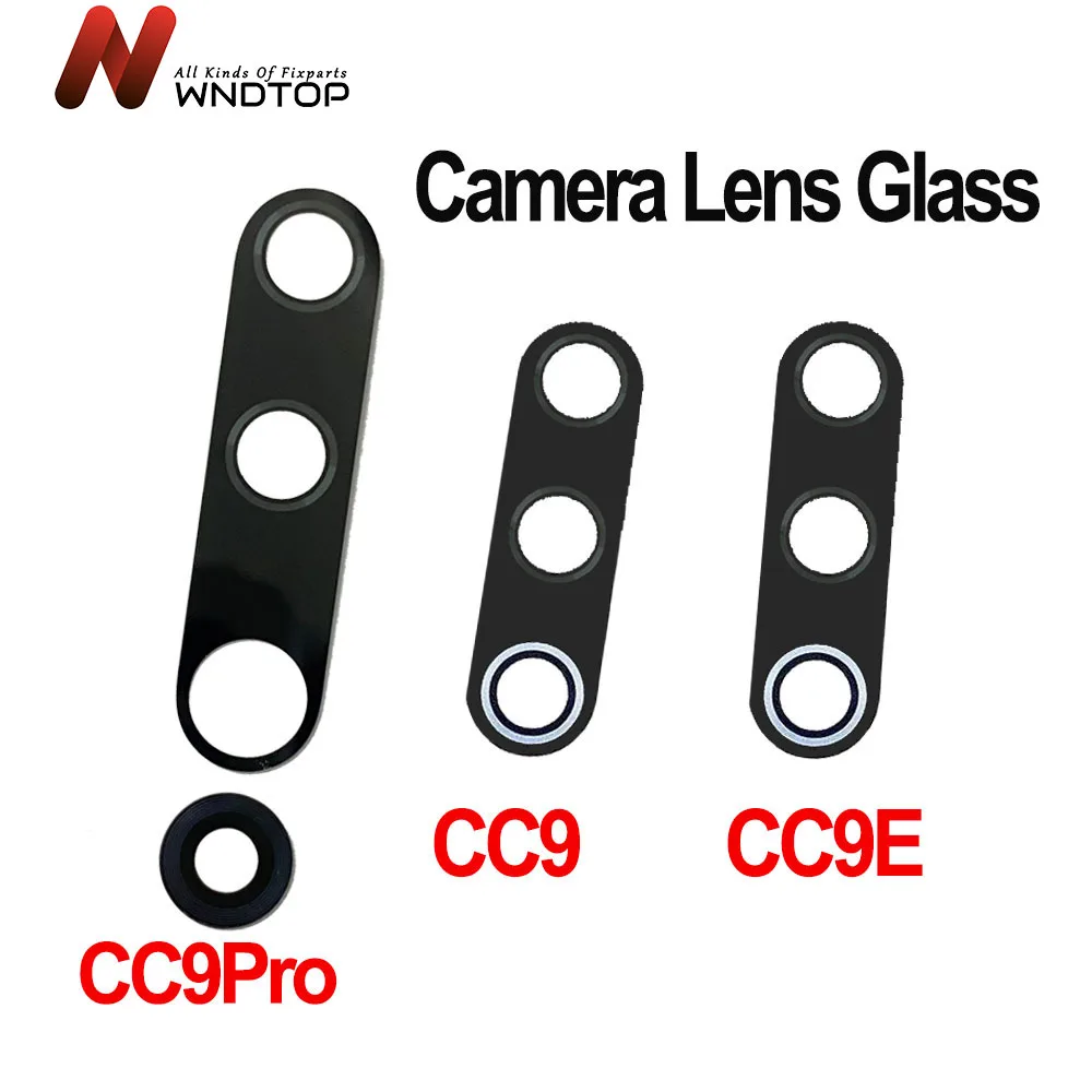

New Back Rear Camera lens glass replacement For Xiaomi Mi CC9 Pro Lens Glass Mi CC9E A3 Back Rear Camera lens Glass Mi 9 Lite