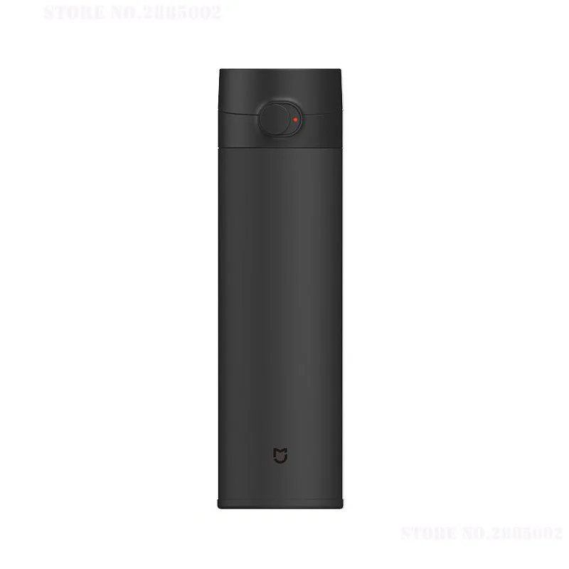 Black-480ml Термос-кружка Xiaomi 480 мл из нержавеющей стали 316L, термос, кофейные чашки с вакуумной изоляцией, портативная бутылка для воды для чая, кофейная чашка - Цвет: Black-480ml