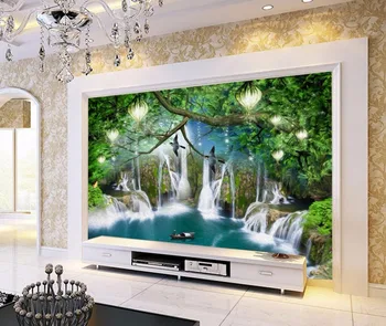 

CJSIR Custom Wallpaper Fantasy Forest Cartoon Children's Room Background Wall Home Decor Living Room Bedroom TV 3d Wallpaper