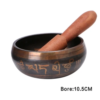 

Buddhism Tibetan Singing Bowl Hand Hammered Yoga Copper Chakra Meditation Gift