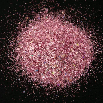 

50g/Pack Gold Pink Glitter Powder Mix Nail Sequins Ultra-fine Nail Art Decoration for UV Gel Polish Manicure Glitter Sequins PR#