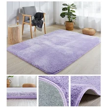 Современный длинный плюшевый коврик супер мягкий внутренний декоративный Противоскользящий пушистый уютный напольный коврик ковер для украшения гостиной
