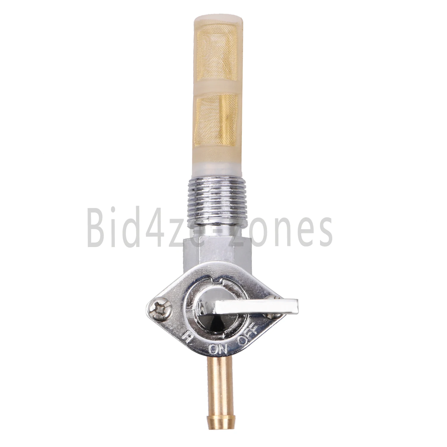 

Motorcycle Fuel Valve Petcock For Harley Electra Glide Sportster Viton Gasket 3/8" NPT Gas Straight Down Oulet
