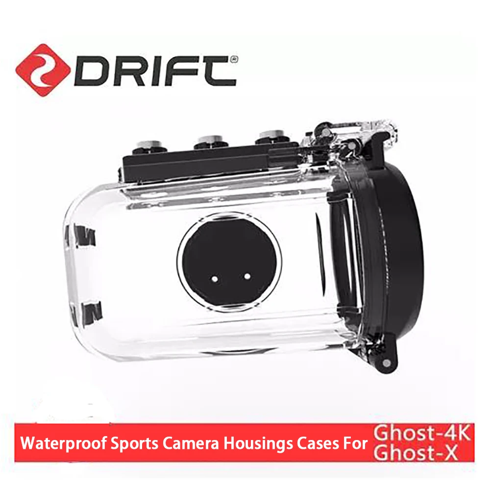 

Drift 60M Waterproof Action Sports Camera Housings Cases for Ghost 4K & Ghost X