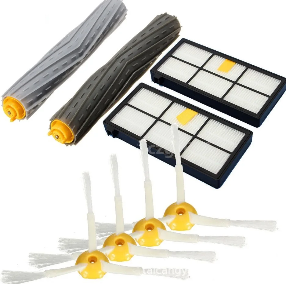 

HEPA Filters Brushes Replacement Parts Kit for iRobot Roomba 980 990 900 896 886 870 865 866 800 Series Cleaning Tool Kit