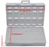 AideTek surface mount Electronics Storage Cases & Organizers plastics compartment tinyassortmt box resistor capacitor BOXALL48 2