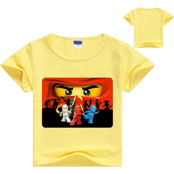 

Summer 2020 Boys T Shirt Legoes T-shirt Baby Ninjago Boy Tshirt Short Sleeves Children Summer Clothes Toddler Boy Shirts