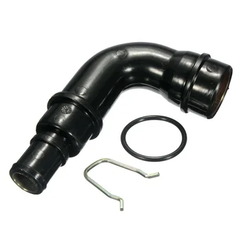 

New Crankcase Breather Hose Tube Clip & Seal For VW Golf Mk4 1.8T 06A103213F Black Breather Hose Pipe Connector Car Accessories