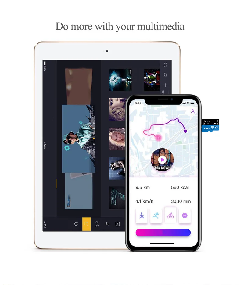 LEXAR MicroSDXC 633X