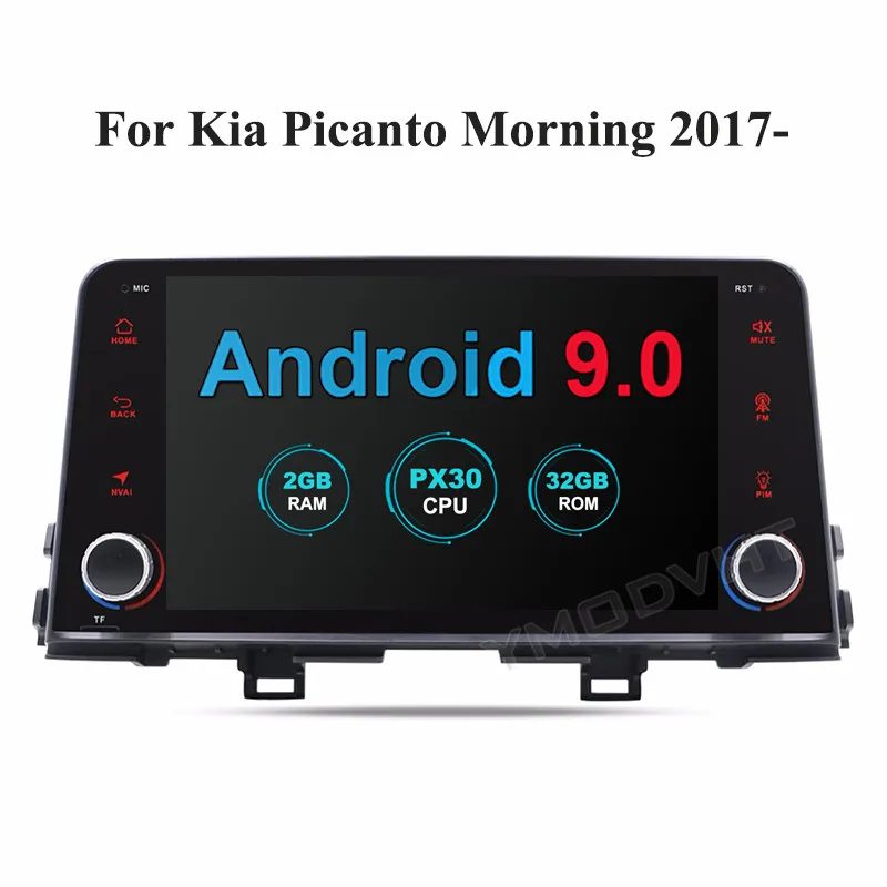 YMODVHT 9 дюймов 4 Гб + 64 ГБ Android 0 Автомобильный DVD Радио Для Kia Picanto Morning 2017 2018 2019