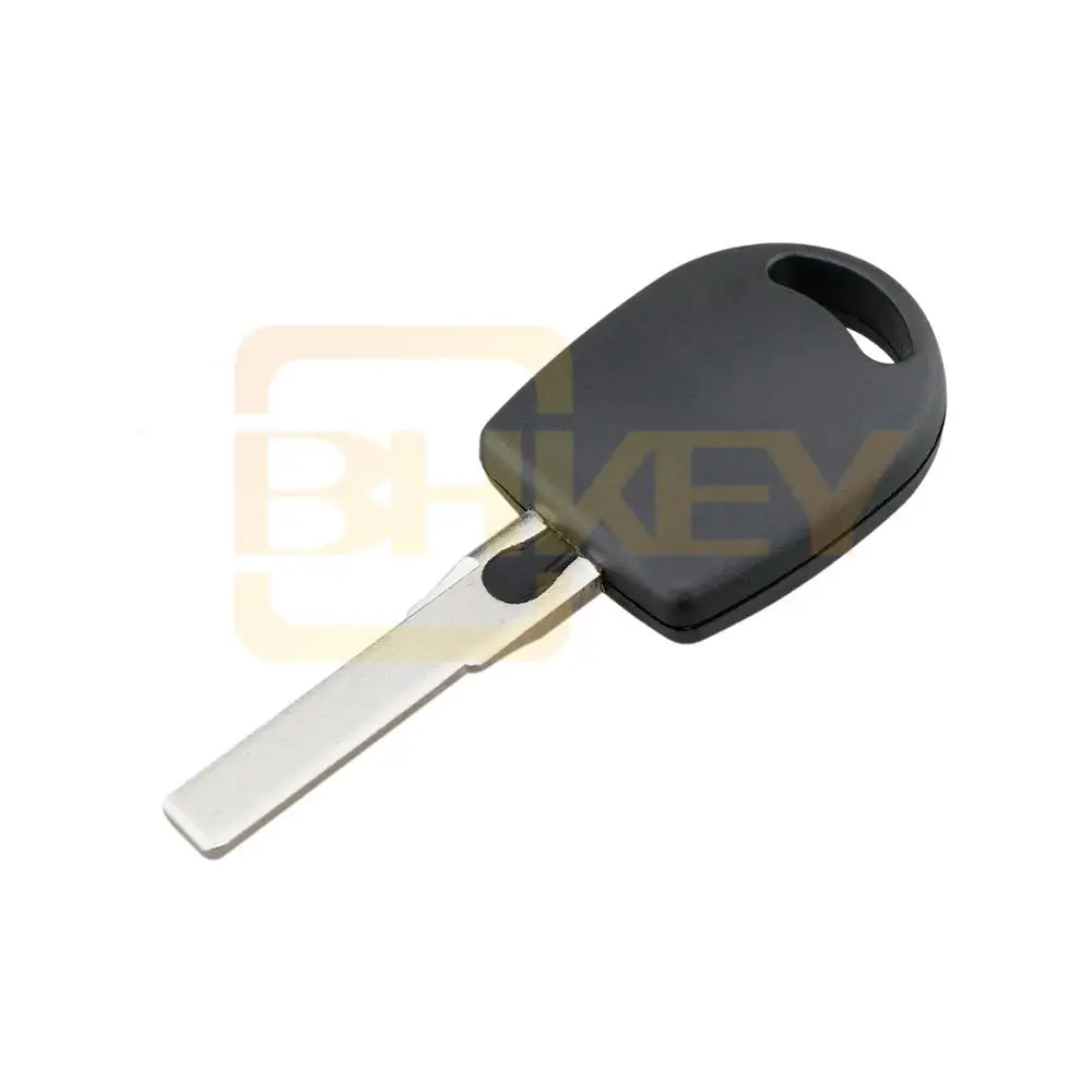 BHKEY новое нерезанное лезвие пустая Замена Fob ключ зажигания автомобиля транспондер чип ID48 для Фольксваген Шкода место для ключа чехол