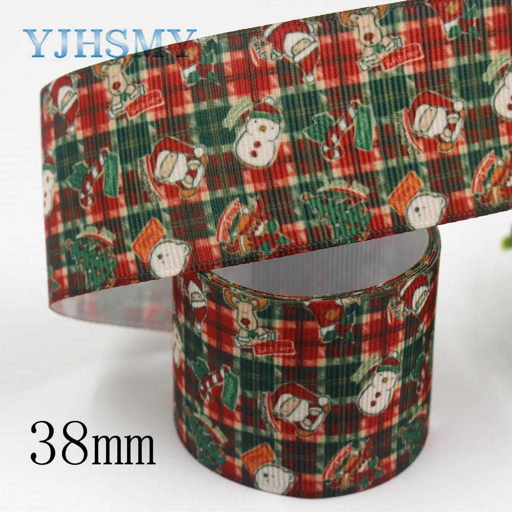YJHSMY I-19809-1862, 38 мм 5 ярдов мультфильм персонаж теплопроводная лента, DIY лук крышка аксессуары и украшения