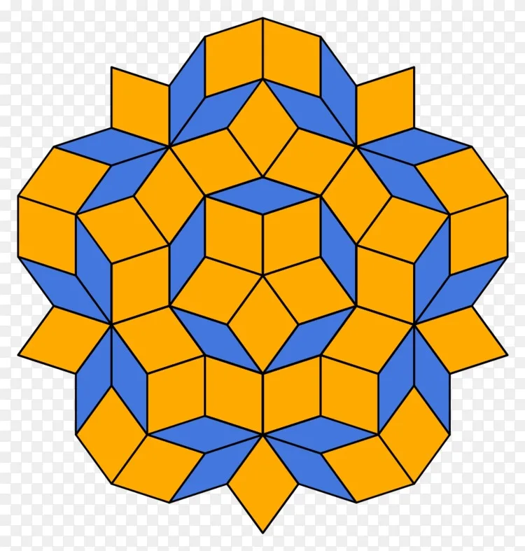 彭罗斯三角形彭罗斯镶嵌数学家彭罗斯楼梯-三角形