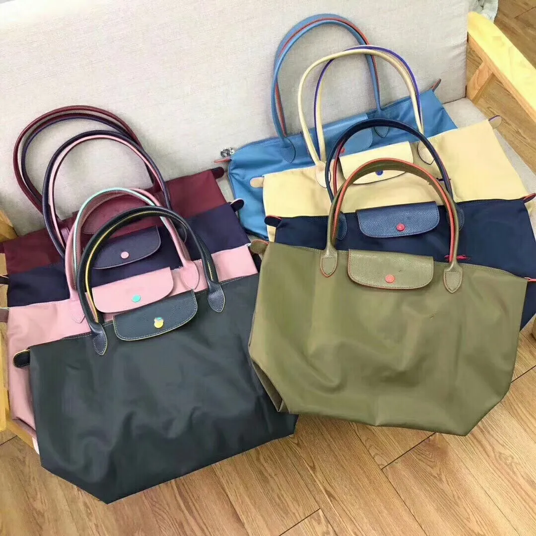 

001521 2019 New Style Korean-style Shoulder Bag Dumpling Bag Long Handle Medium Waterproof Large Capacity Bag Korean-style