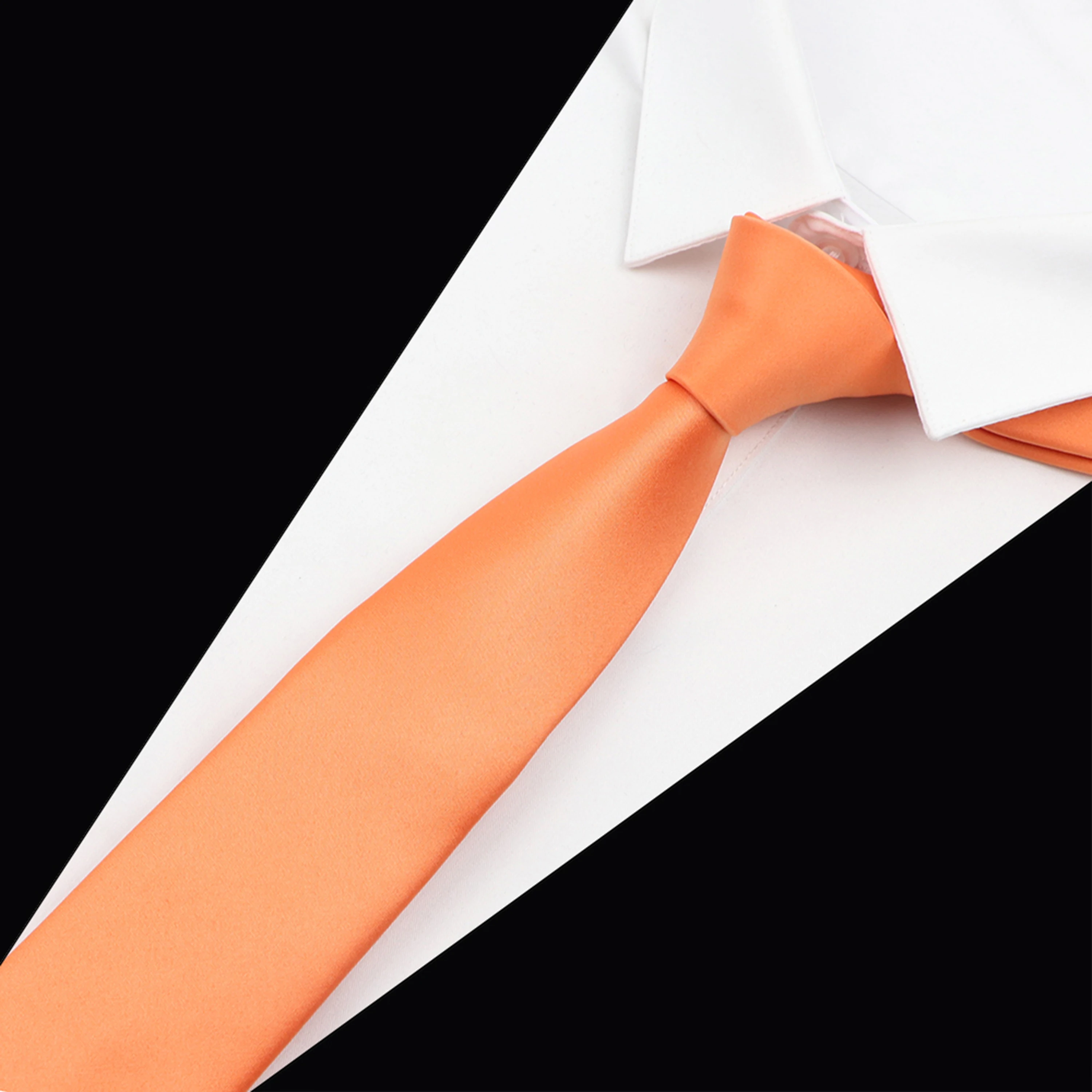 corbata color melon