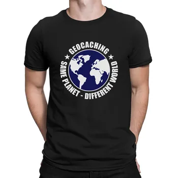

Geocaching Tshirts Clever Printing Breathable Big Sizes Tshirt For Men Summer Style Pop Top Tee Cute Slim