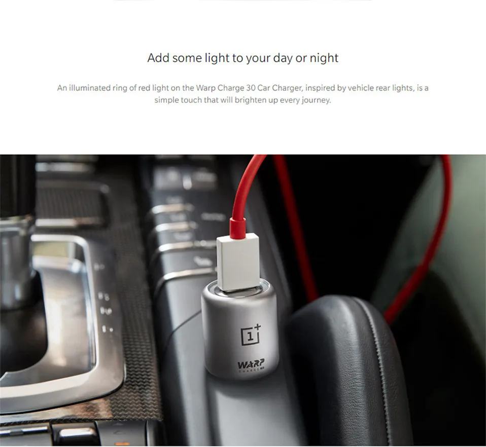 Oneplus Warp Charge 30 автомобильное зарядное устройство выход 5 в 6A Max для Oneplus 7 Pro нормальный QC для Oneplus 3/3T/5/5 T/6/6 T/7