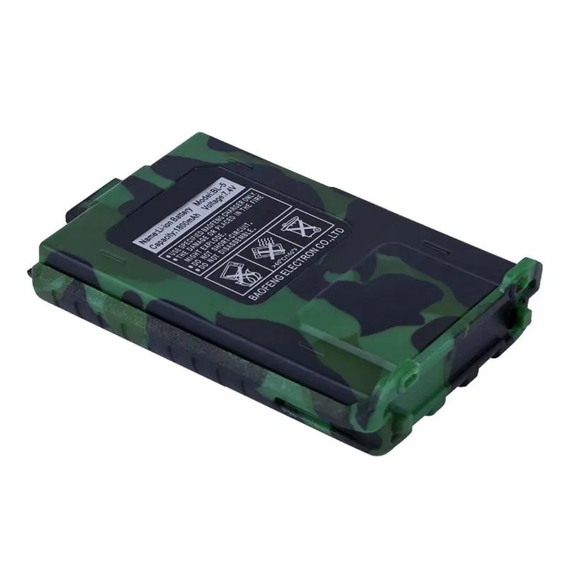 Оригинальный Baofeng UV-5R BL-5 7,4 В 1800 мАч Baofeng UV-5RE литий-ионный аккумулятор BF-F8HP аксессуары для интерфонов UV5R двухстороннее радио