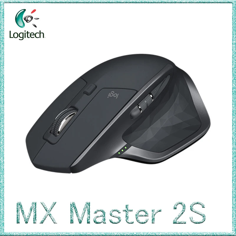 Logitech MX Master2s оригинальная портативная беспроводная мышь Bluetooth Высококачественная