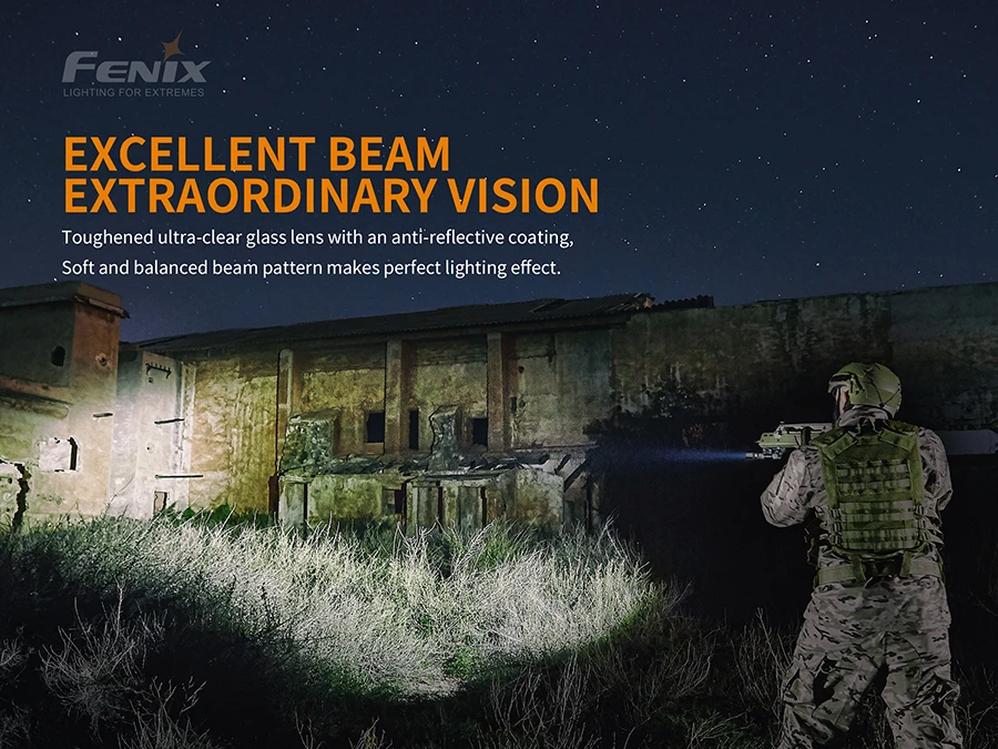 Fenix TK22 V2.0 Max 1600 люменов питание от большой емкости 21700 литий-ионная батарея охота Поиск и путешествия