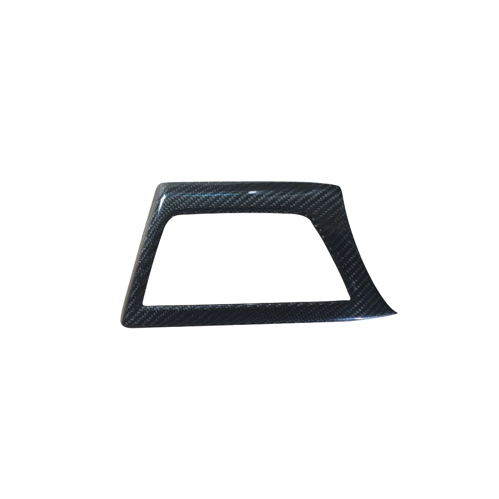 

LHD Real Dry Carbon Fiber украшение для салона автомобиля приборной панели F31 F34 F32 рамка для выхода воздуха для BMW F30 F33 F36 сторона водителя