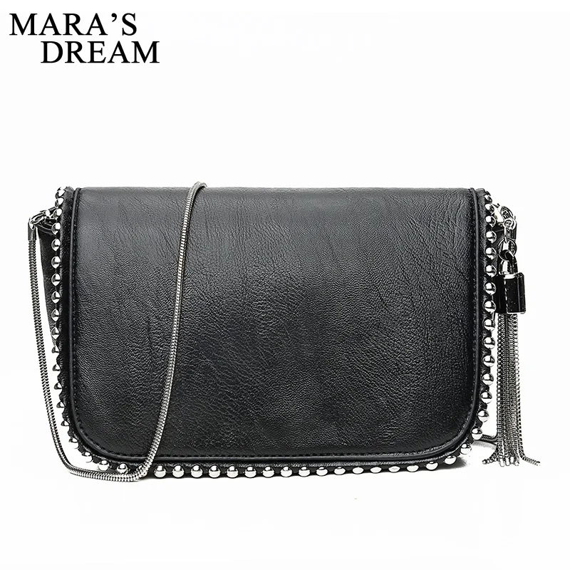 Mara's Dream New Solid Color Female Shoulder Bag Messenger Bag Day Fashion Chain Female Bag Small Square Bag