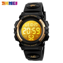 

SKMEI 50M Waterproof Wristwatches Kids Digital Watch Alarm Calendar Chronograph Sport Watches For Children Boys Girls 1266 Clock