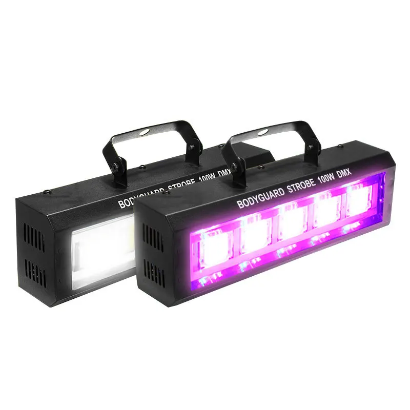 

1pcs DMX512 LED Strobe Stage Flashing Lighting Bar Disco DJ KTV Sound Activated Lamp Stage Effect Lighting US Plug