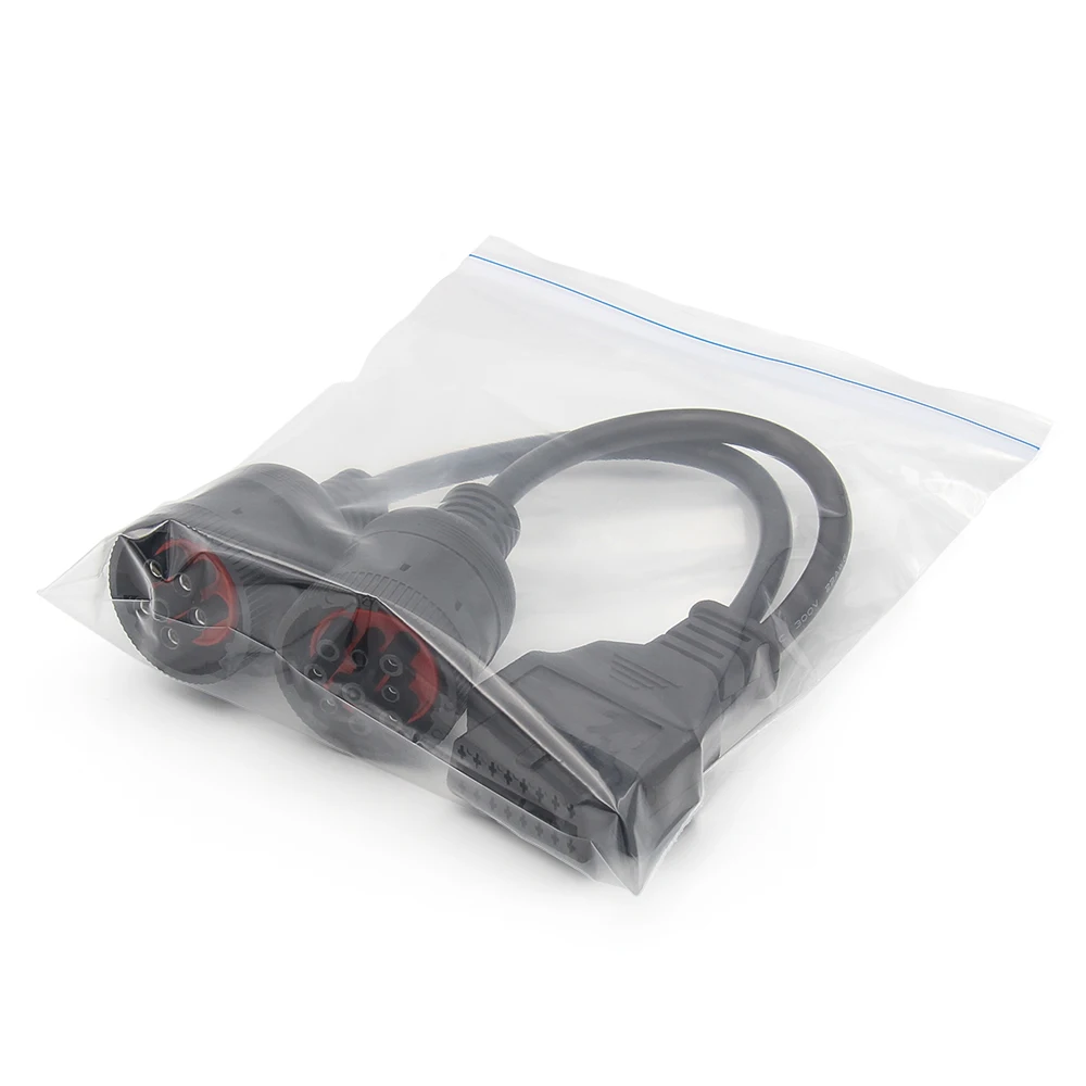 Câble Diagnostic J1939 9 Broches Femelle - Longueur 1 M, ABS, Pour Outil Diagnostic Auto (connecteur Ouvert)