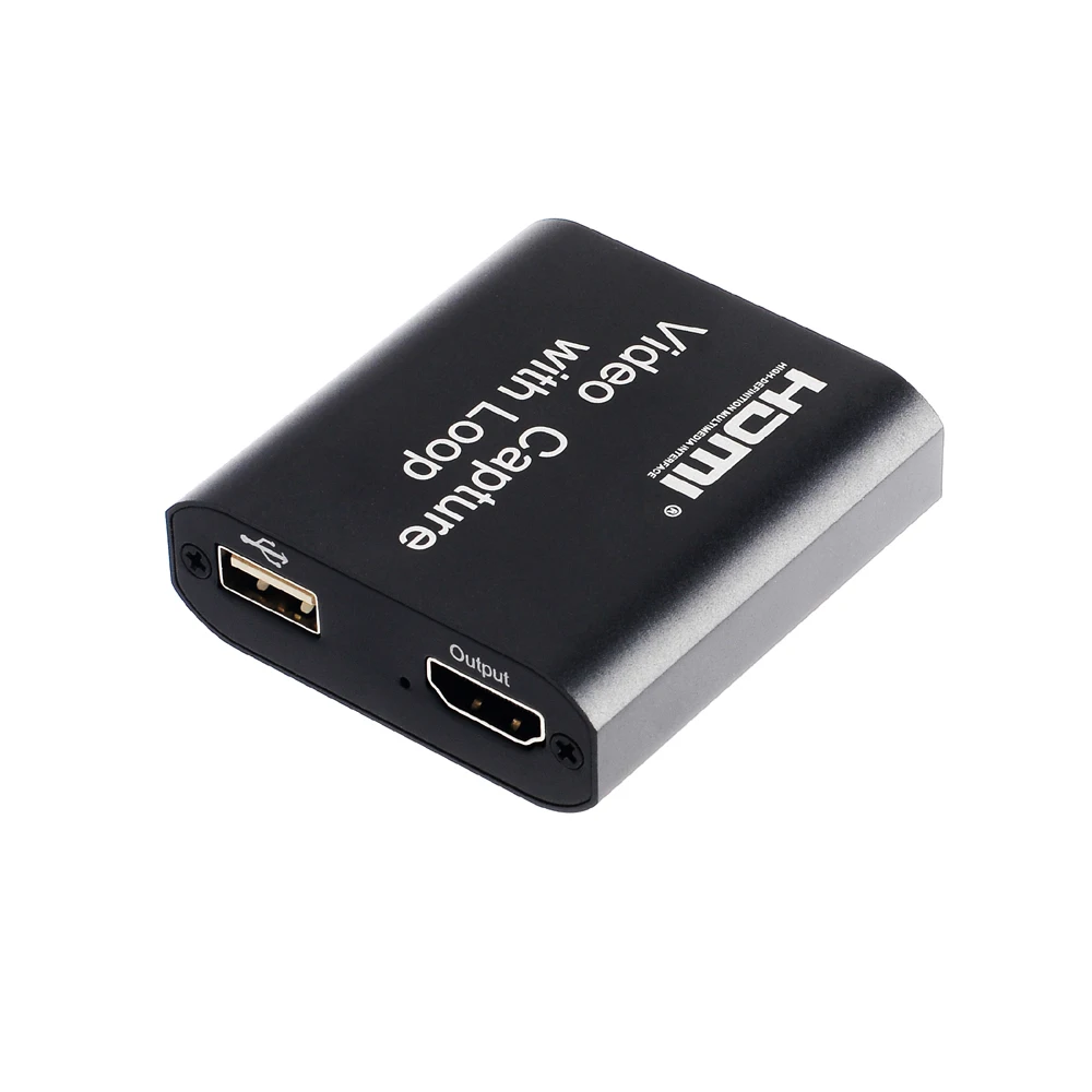 HD 1080P 4K HDMI Video Capture Card HDMI To USB 2.0 Video Capture Board Game Record Live Streaming Broadcast Local Loop Out