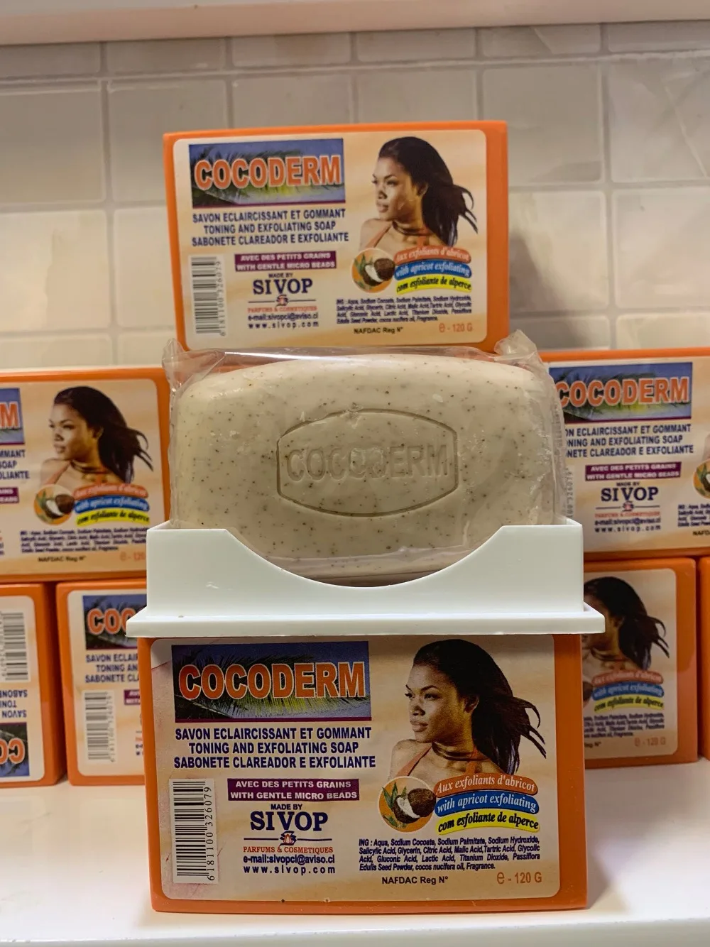 COCODERM тонизирующее и Отшелушивающее Мыло 120 г