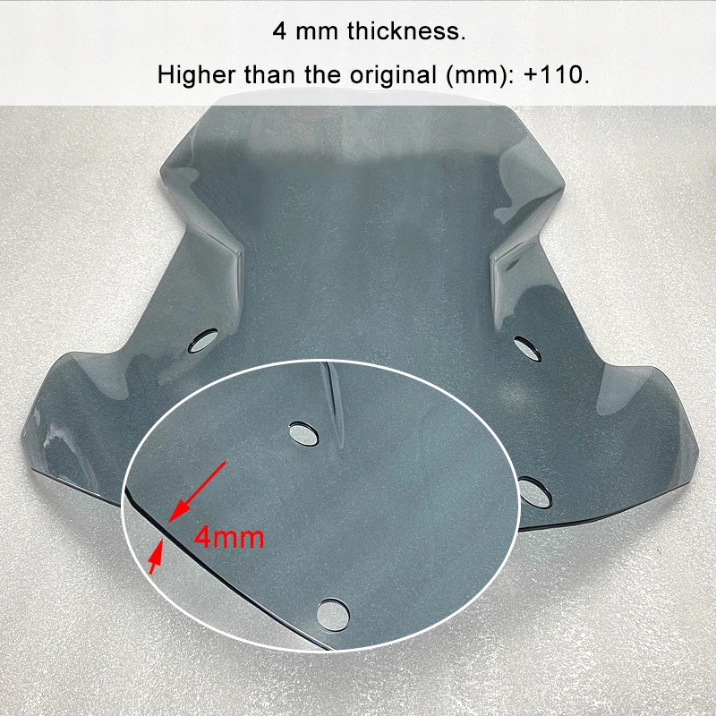 For BMW R1200GS R 1200 GS LC ADV Adventure 2013 2014 2015 2016 2017 2018 Windscreen Windshield Wind Shield Screen Protector (17)