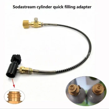 

M18 * 1.5 G5/8 Thread 50cm Long with Protective Spring High-pressure Pipe Gas Cylinder Valve Inflation