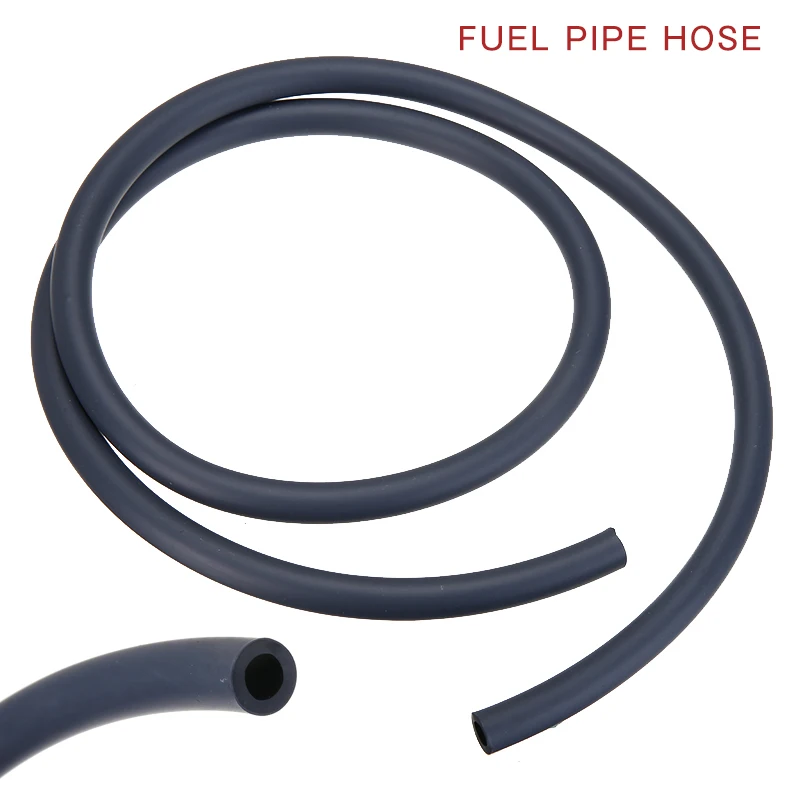 Apico Fuel Line Pipe Hose Black 6mm x 10mm 1 Metre Length Scooter Motorcycle 