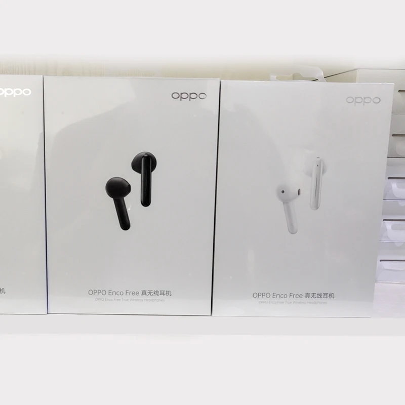 Беспроводная bluetooth гарнитура OPPO Enco Free true бинауральные наушники вкладыши