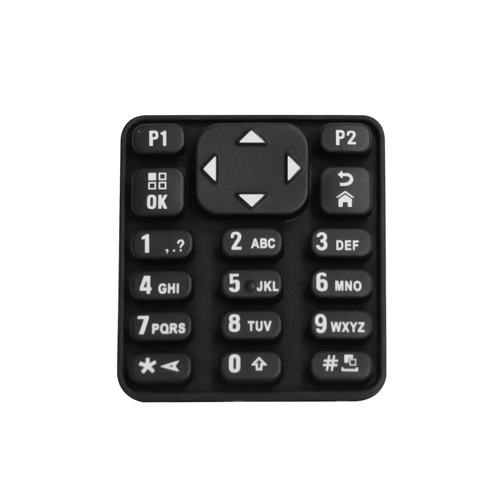 10PCS Radio Digital Number Keypad Button Rubber Keyboard For XiR P8668 P8660 GP338D DGP8550 DP4801 Walkie Talkie