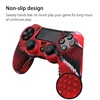 Camouflage Silicone Rubber Skin Grip Cover Case for PS4 PlayStation 4 Controller 7.09x4.33inch 1Pcs ► Photo 2/6