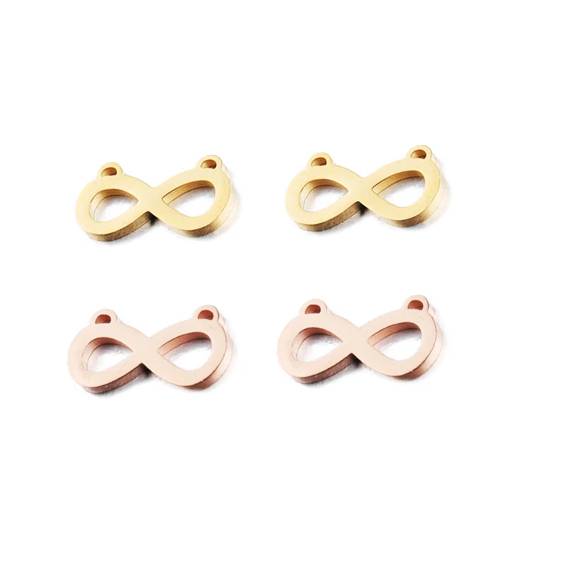 5 Pz/Lotto Simbolo In Acciaio Inossidabile Ciondolo Infinito Per Gioielli Che Fanno Accessori Simbolo Fatti A Mano Fai Da Te