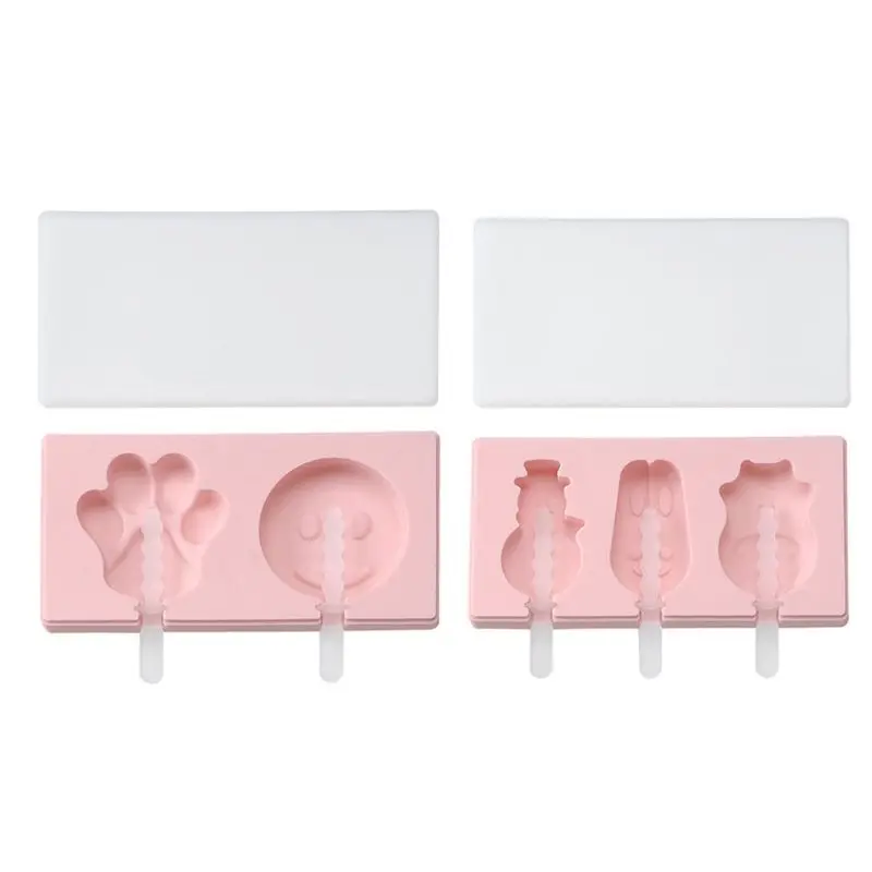 Reusable DIY ice cream mold - Цвет: Pink-B