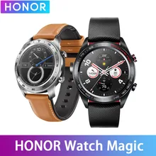 Huawei Honor Watch Magic, водонепроницаемые, gps, NFC, для работы, 7 дней, напоминания о сообщениях, пульсометр, трекер сна, экран 1,2 дюйма