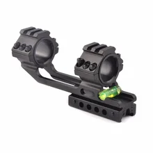 11mm 20mm Adapter Universal Mounts with Bubble Level for Hunting Rifle Scope 25.4mm and 30mm Tube