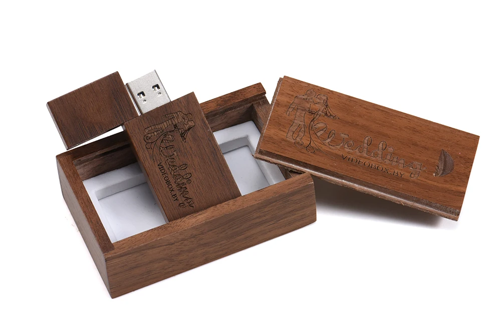 JASTER(более 10 шт. бесплатный логотип) USB 3,0+ деревянная коробка usb флэш-накопитель 4 ГБ 8 ГБ 16 ГБ 32 ГБ 64 ГБ Свадьба сфотографировать в честь подарка