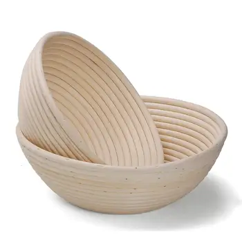 

Sourdough Bread Bakery Basket Bread Banneton Proofing Basket Brotform Dough Handmade Rattan Bowl Kitchen Cooking Tools