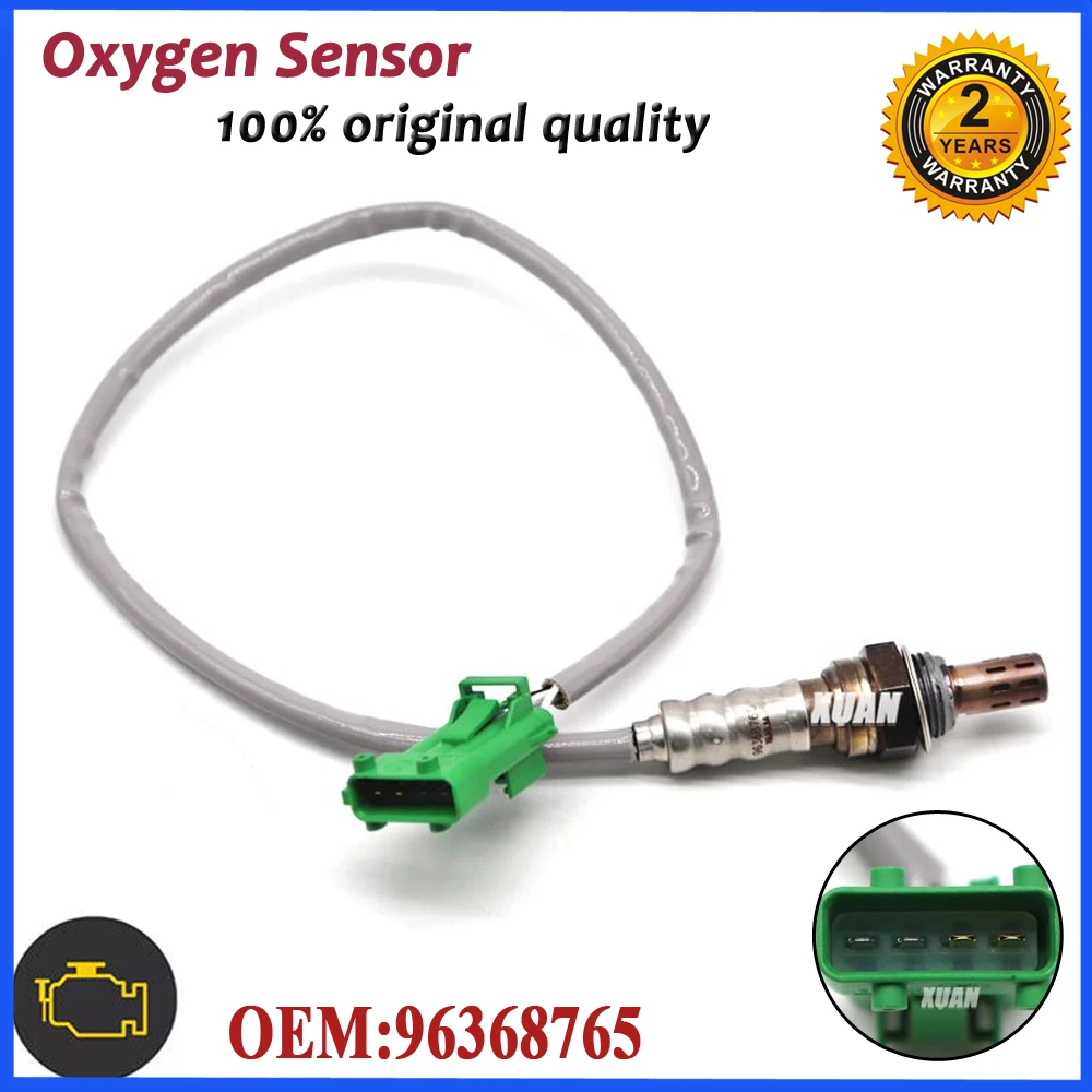 Кислородный O2 Lambda сенсор 96368765 для PEUGEOT 1007 106 206 207 306 307 406 407 607 BIPPER PARTNER Box Combispace
