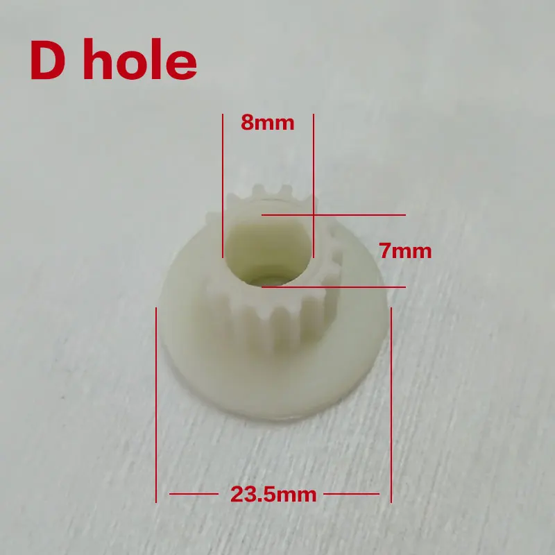 Bread machine accessories 15t belt gear applicable to all models of small belt wheel motor wheels of bread machine bread machine accessories