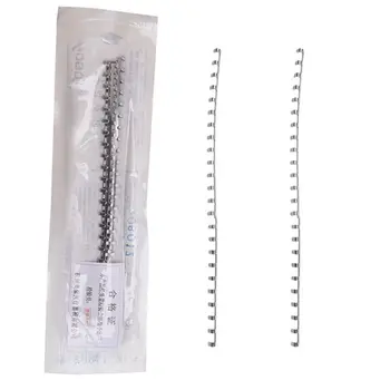 

2 Pairs(4pcs) Dental Orthodontic Disposable Arch Wire Bar Splint for Upper Denture Fixation Stainless Steel X7YB