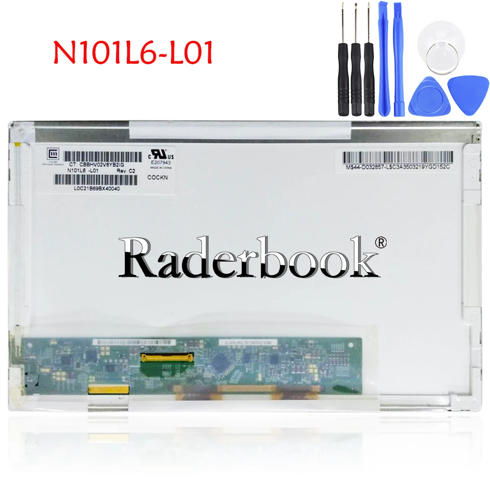 

ЖК-матрица 10,1 дюйма для Dell Inspiron mini 1012 N101L6-L01 lapto, светодиодная панель экрана b101aw03 m101nwt2 R1