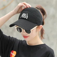 Мужская Солнцезащитная пустая верхняя бейсбольная кепка wo Мужская Спортивная крутая дышащая сетчатая бейсболка с защитой от ультрафиолета быстросохнущая Солнцезащитная шапка F62