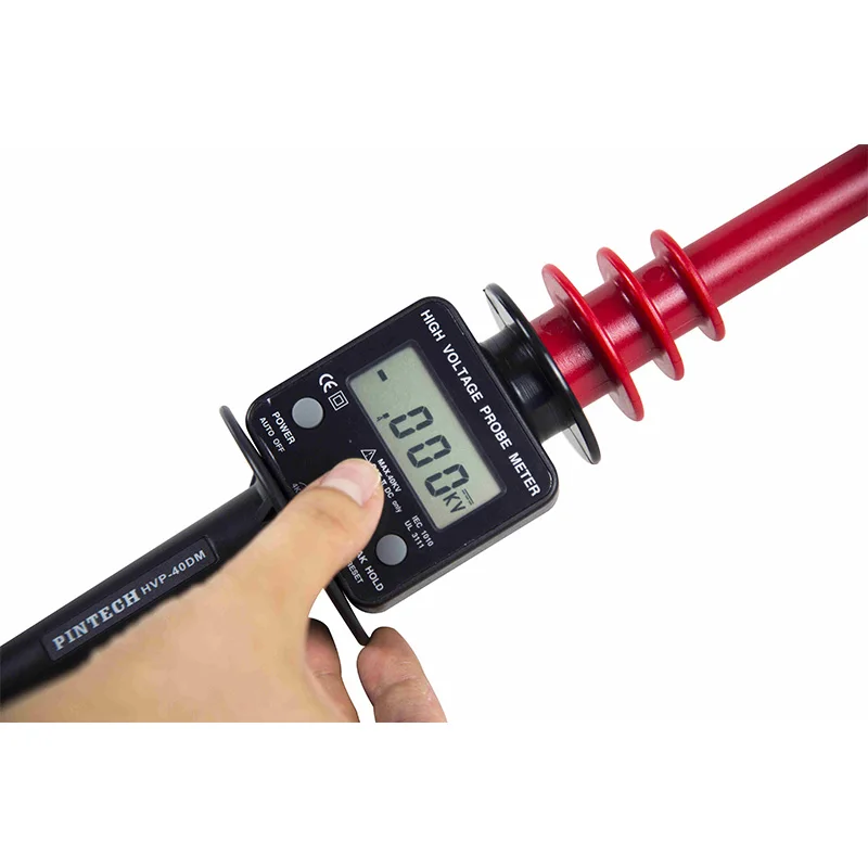 HVP-40DM(400 V/4KV/40KV) DC высоковольтный измерительный прибор(lcd измеритель, считывание напряжения
