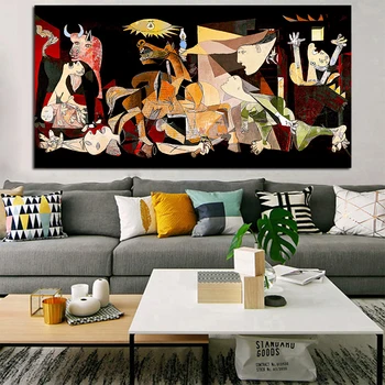 

Picasso Abstract Canvas Paintings Famous Reproductions Print on Canvas Wall Posters Pictures for Living Room Bedroom Home Decor